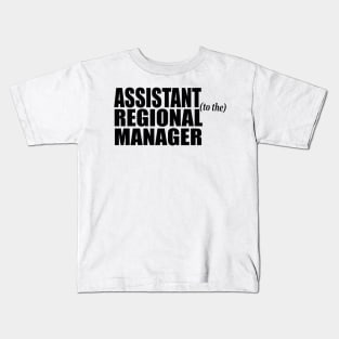 Assistant To The Regional Manager Kids T-Shirt